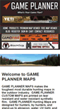 Mobile Screenshot of gameplannermaps.com